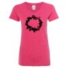 Women’s Glitter V-Neck T-Shirt Thumbnail