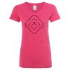 Women’s Glitter V-Neck T-Shirt Thumbnail