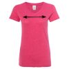Women’s Glitter V-Neck T-Shirt Thumbnail