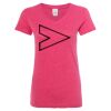 Women’s Glitter V-Neck T-Shirt Thumbnail