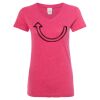 Women’s Glitter V-Neck T-Shirt Thumbnail