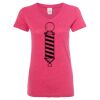 Women’s Glitter V-Neck T-Shirt Thumbnail