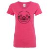 Women’s Glitter V-Neck T-Shirt Thumbnail