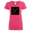 Women’s Glitter V-Neck T-Shirt Thumbnail