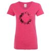 Women’s Glitter V-Neck T-Shirt Thumbnail