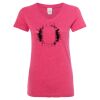 Women’s Glitter V-Neck T-Shirt Thumbnail