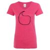 Women’s Glitter V-Neck T-Shirt Thumbnail