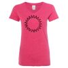 Women’s Glitter V-Neck T-Shirt Thumbnail