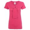 Women’s Glitter V-Neck T-Shirt Thumbnail