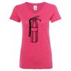 Women’s Glitter V-Neck T-Shirt Thumbnail