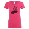 Women’s Glitter V-Neck T-Shirt Thumbnail
