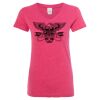 Women’s Glitter V-Neck T-Shirt Thumbnail