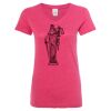 Women’s Glitter V-Neck T-Shirt Thumbnail