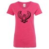 Women’s Glitter V-Neck T-Shirt Thumbnail