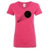 Women’s Glitter V-Neck T-Shirt Thumbnail