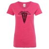 Women’s Glitter V-Neck T-Shirt Thumbnail
