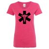 Women’s Glitter V-Neck T-Shirt Thumbnail
