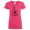 Women’s Glitter V-Neck T-Shirt Thumbnail