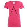 Women’s Glitter V-Neck T-Shirt Thumbnail
