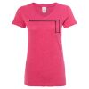 Women’s Glitter V-Neck T-Shirt Thumbnail