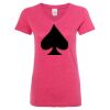 Women’s Glitter V-Neck T-Shirt Thumbnail