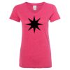 Women’s Glitter V-Neck T-Shirt Thumbnail