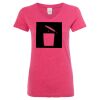 Women’s Glitter V-Neck T-Shirt Thumbnail