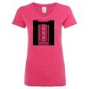 Women’s Glitter V-Neck T-Shirt Thumbnail