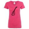 Women’s Glitter V-Neck T-Shirt Thumbnail