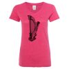 Women’s Glitter V-Neck T-Shirt Thumbnail