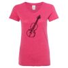 Women’s Glitter V-Neck T-Shirt Thumbnail