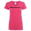 Women’s Glitter V-Neck T-Shirt Thumbnail