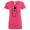 Women’s Glitter V-Neck T-Shirt Thumbnail