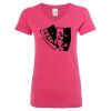 Women’s Glitter V-Neck T-Shirt Thumbnail