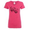 Women’s Glitter V-Neck T-Shirt Thumbnail
