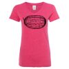 Women’s Glitter V-Neck T-Shirt Thumbnail