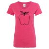 Women’s Glitter V-Neck T-Shirt Thumbnail