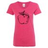Women’s Glitter V-Neck T-Shirt Thumbnail