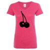 Women’s Glitter V-Neck T-Shirt Thumbnail