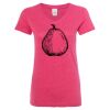 Women’s Glitter V-Neck T-Shirt Thumbnail