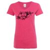 Women’s Glitter V-Neck T-Shirt Thumbnail