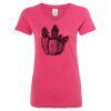 Women’s Glitter V-Neck T-Shirt Thumbnail