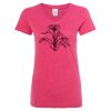 Women’s Glitter V-Neck T-Shirt Thumbnail
