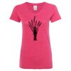 Women’s Glitter V-Neck T-Shirt Thumbnail