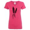 Women’s Glitter V-Neck T-Shirt Thumbnail