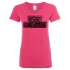 Women’s Glitter V-Neck T-Shirt Thumbnail
