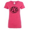 Women’s Glitter V-Neck T-Shirt Thumbnail