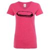 Women’s Glitter V-Neck T-Shirt Thumbnail