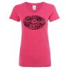 Women’s Glitter V-Neck T-Shirt Thumbnail