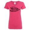 Women’s Glitter V-Neck T-Shirt Thumbnail